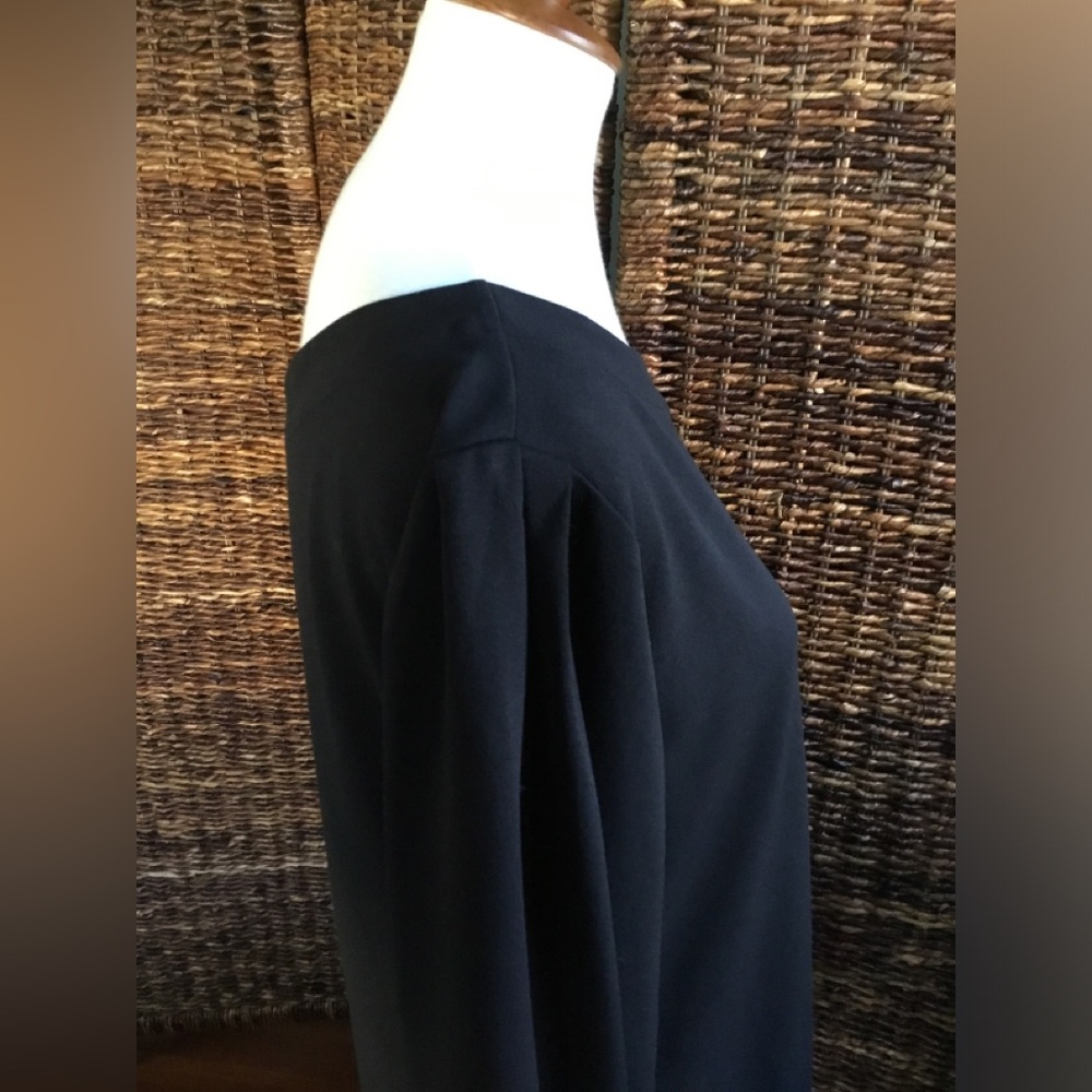 BANANA REPUBLIC ONE SHOULDER LONG SLEEVE TOP ELASTIC SLEEVE CUFFS - Picture 3 of 15